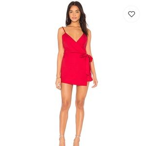Revolve - Lioness  Red Romper